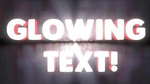 Make GLOWING WORDS in google sketchup vRay 2016