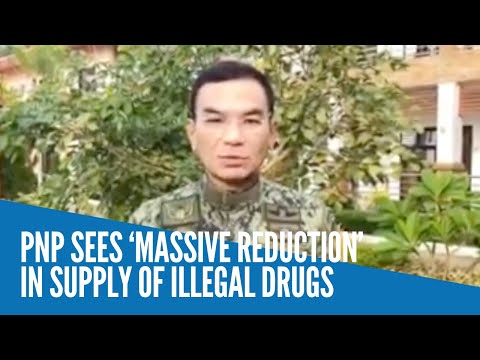 PNP sees ‘massive reduction’ in supply of illegal drugs