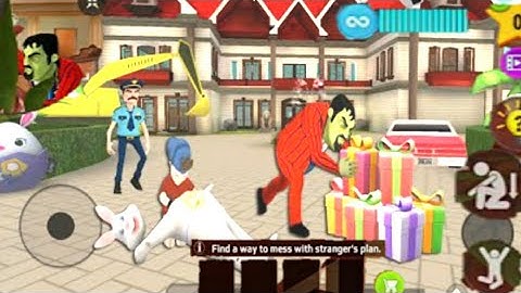 Scary Stranger 3D  New fun video everyday , gameplay walkthrough  part 325 ( android, ios)