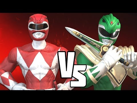 Green Ranger Vs Red Ranger Power Rangers Battle For The Grid Versus Youtube