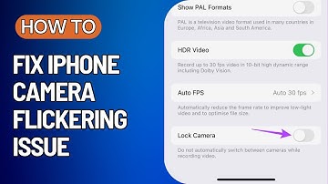 How To Fix iPhone Camera Flickering Issue (2024)