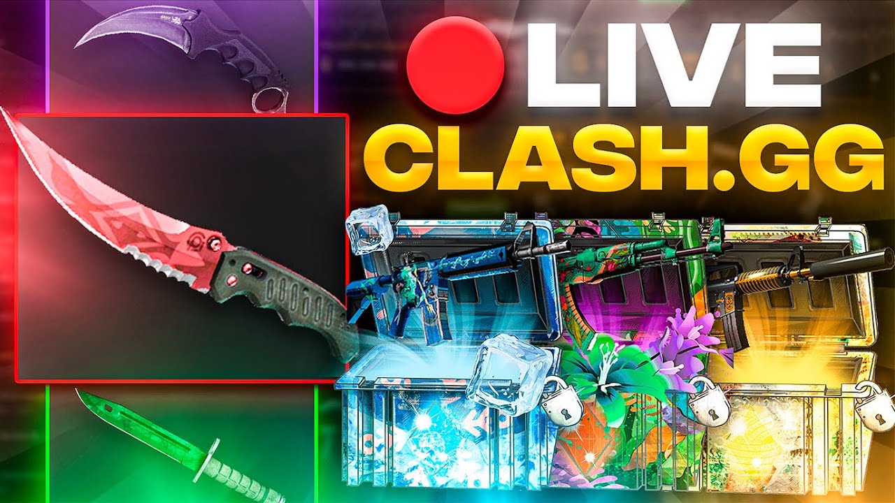 clash.gg!! (LIVE!) big wins= giveaway
