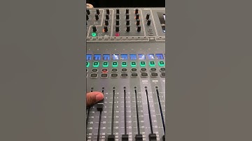 Freelance Audio Engineer Mixing Live Event Solo Button #Short NovaSound.Live
