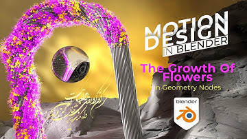 Making Flower Arch By Geometry Nodes