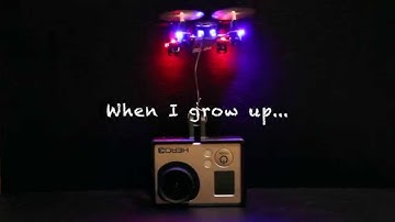 Nano Quad Drone - When I grow up... Revell Micro Quadrocopter & GoPro
