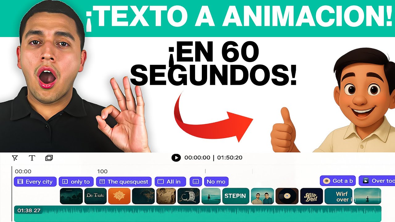 🤯 ¡Esta IA Convierte Texto en Animación en Segundos y Es GRATIS!