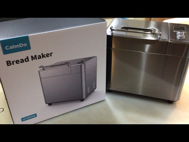 CalmDo Fully Automatic Bread Maker Machine Stainless Steel