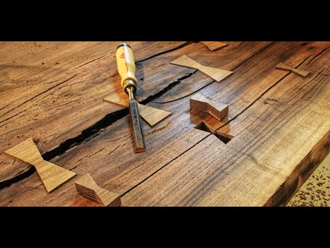 Woodworking. Different types of wood Inlay.