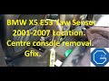 BMW e53 x5 yaw module location / 5F0E fault