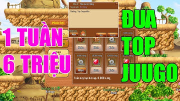 Làng Lá Phiêu Lưu Ký - Đua Top Nạp JuuGo...Phần Thưởng Nạp 1 Tuần 6 Triệu