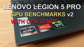 Lenovo Legion 5 Pro 2021 3DMark Benchmark - QHD 165Hz AMD Ryzen 7 5800H Nvidia RTX 3070