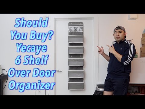 Should You Buy? Yecaye 6 Shelf Over Door Organizer