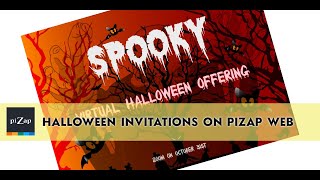 piZap's Quick Photo Editing Tutorial:Halloween Invitations on piZap Web screenshot 3