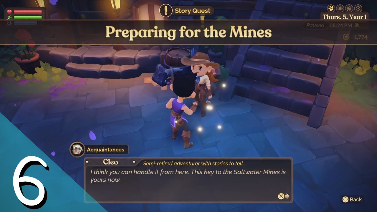 Preparing for the Saltwater Mines (Fae Farm)