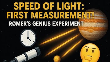 How did we measure the speed of light?