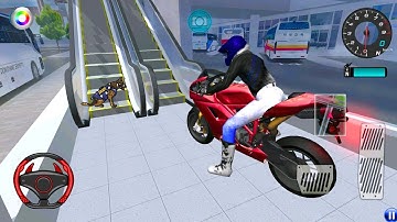 Exploring the Express Bus Terminal on a NewBike - 3D Driving Class 2025 gameplay Ep-11