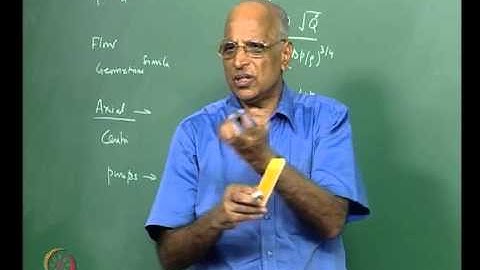 Mod-01 Lec-33 Pumps and Turbines; Propellant Feed System at Zero "g" Conditions