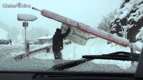 WetterOnline live: Nach Frühlingswärme viel Schnee - Best of