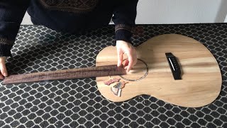 Building a memorial guitar - The "Frau Irmgard"