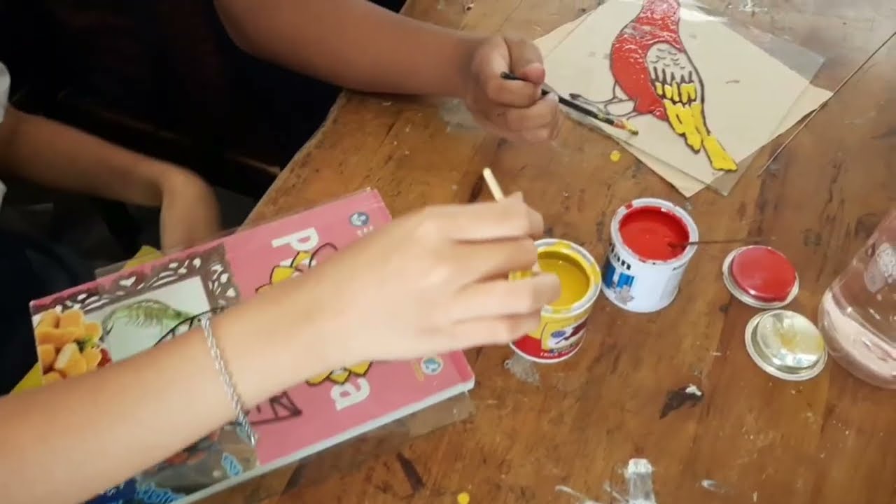 MELUKIS KACA | Tugas Prakarya SMP F Tandean