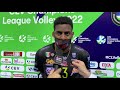 Yant, Blengini e Lucarelli dopo la vittoria con Novosibirsk!