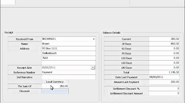 IQ POS   POS   Debtors   1   Receipt