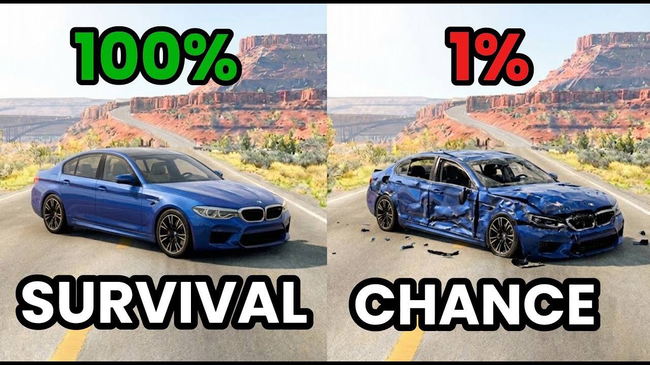 Realistic Crashes: Chance of Survival #11 | BeamNG.drive