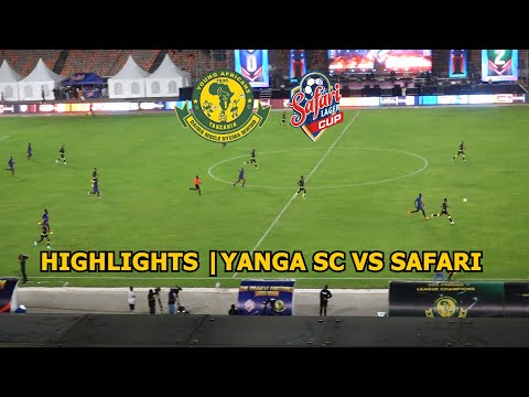 LIVE HIGHLIGHTS TAZAMA YANGA SC SAFARI LAGER CHAMPION MECHI YA KIRAFIKI BENJAMIN MKAPA 