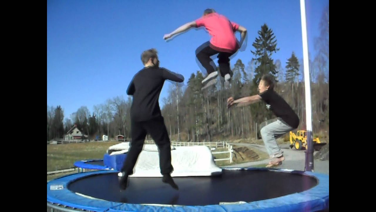 Extreme Trampoline Tricks 2012 YouTube