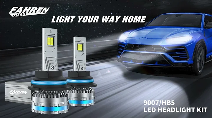 How to install Fahren 9007 hb5 Led Light Bulbs