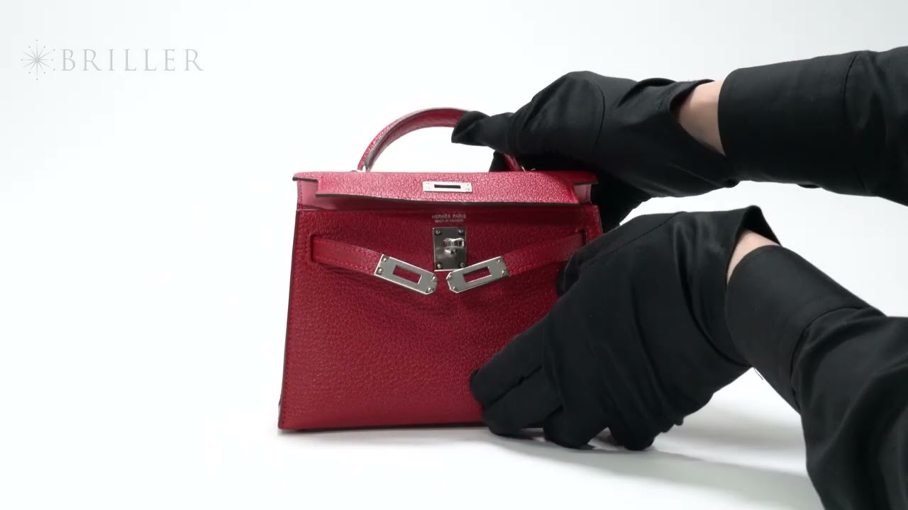 HERMES エルメス ミニケリー Twilly Ring Kelly bag♡各色 HERMES ケリー ミニケリー2 シェーブル ローズコンフェッティ