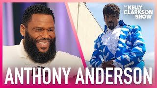 Anthony Anderson Can't Stop Laughing At Prince Pic With 'black-ish' Co-Star Deon Cole