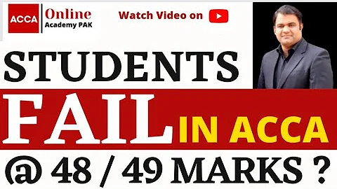 How many students fail in ACCA? (2023)