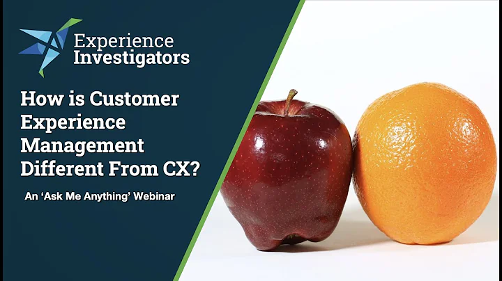 How is Customer Experience Management Different From CX?
