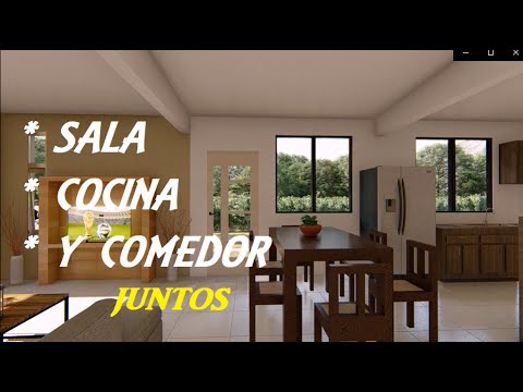 Video: Interior de la sala de estar combinado con la cocina: una solución de diseño popular