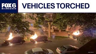 Multiple vehicle fires on Milwaukee's east side | FOX6 News Milwaukee