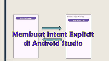 Membuat Intent Explicit Menggunakan Android Studio