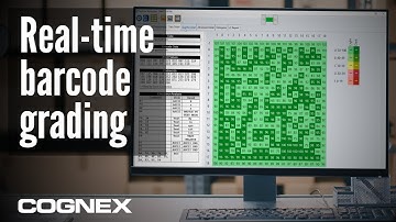 Vision system barcode grading software | Cognex Standards-Based Grading