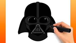 Comment Dessiner Dark Vador Tutoriel De Dessin Facile