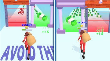 Robbery Run 🏦💳💵 All Levels Gameplay Trailer Android,ios New Game