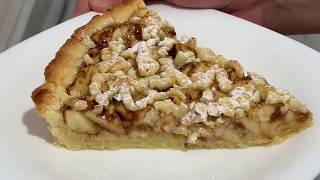 Embelsirë me Mollë për me Kafe - Apple Pie - Very easy and simple Recipe !!