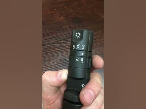 Cheap Nissan Frontier fog light switch DOA - YouTube