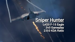 Metalstorm: Sniper Hunter - Lv20 F-15 Eagle 3v3 Gameplay - 2:0:0 KDAR screenshot 3