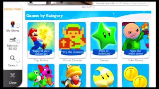 Nintendo Wii U Eshop  January 2014