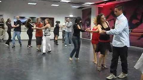 Zouk Lambada Israel: beginners class with Yuli at Studio B