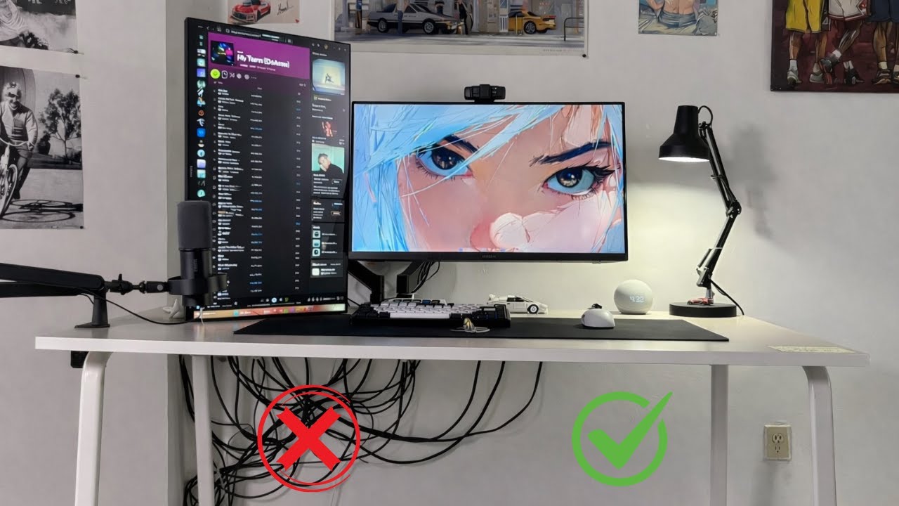 I Finally Fixed My Bad Cable Management - YouTube