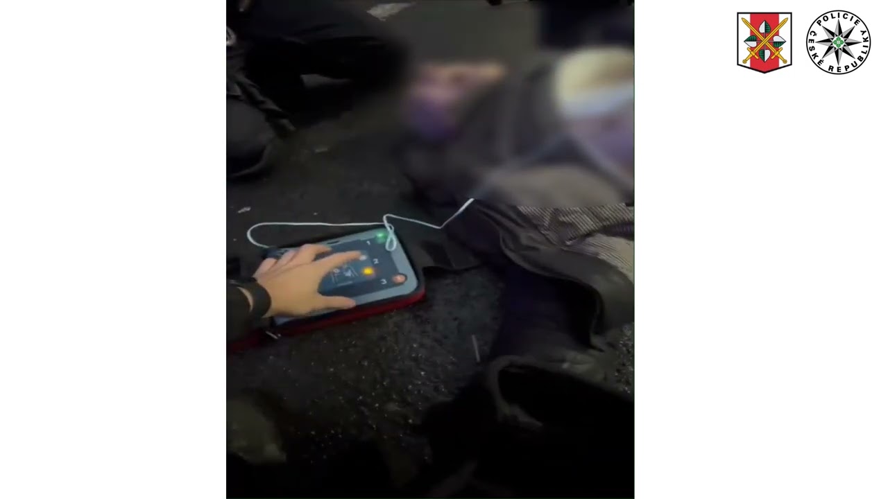 Policie ČR: Záchrana života s použitím AED