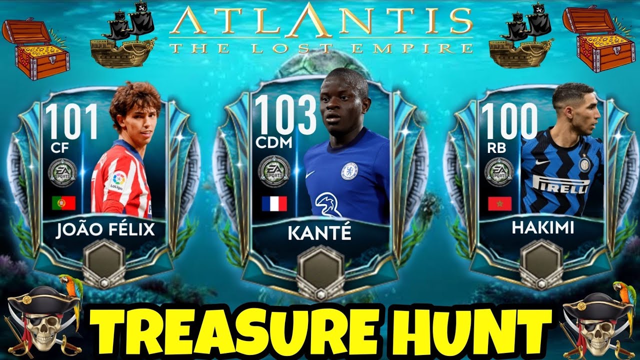 TREASURE HUNT ATLANTIS IS HERE IN FIFA MOBILE 21| CARD DESIGNS | FIFA MOBILE 21|