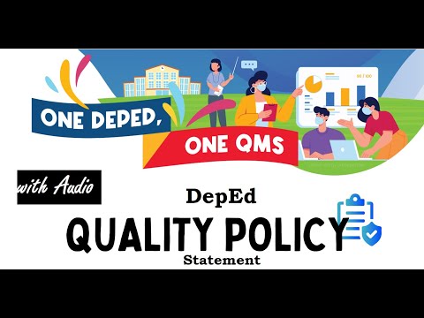 DepEd Quality Policy Statement Official With Audio
