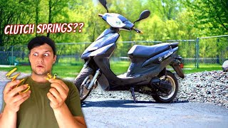 50cc GY6 Clutch Springs Install & Test screenshot 5